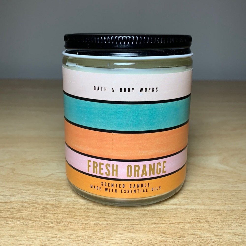 Bath and body works Fresh Orange single wick